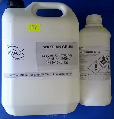 WAXDIAN  GRUNT ZESTAW GRUNTUJĄCY EPIDIAN 560 2K ( 4+1) *5kg*