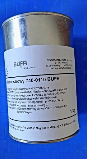 Klej winyloestrowy 740-0110 BUFA *22kg*